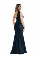 Dark Navy Mermaid Halter Neck Long Formal Plus Size Evening Gown / Prom Dress / Bridesmaid Dress York