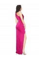 Fuchsia Sheath One Shoulder Long Formal Evening Gown / Prom Dress / Bridesmaid Dress York