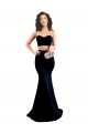 Low Back Black Mermaid High Neck Long Formal Evening Gown / Prom Dress / Bridesmaid Dress York