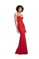 Red Mermaid Spaghetti Straps Long Bridesmaid Dress / Evening Dress York