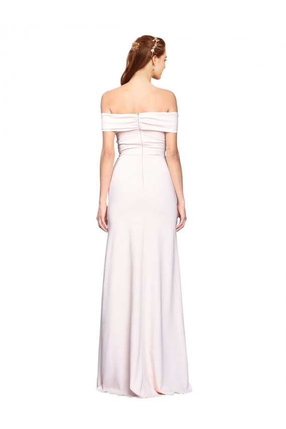 White Mermaid Off the Shoulder Long Formal Dress / Bridesmaid Dress York