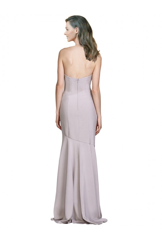 Arctic Lilac Mermaid Strapless Long Prom Dress / Bridesmaid Dress York