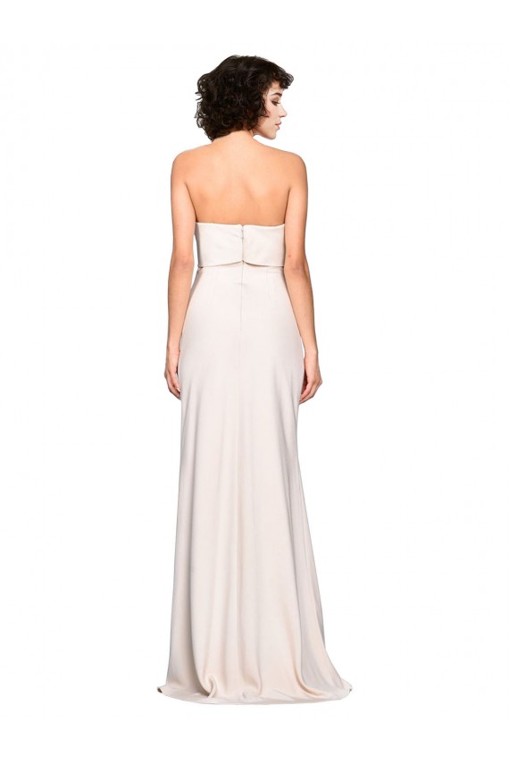 Mermaid Strapless Long Prom Dress / Bridesmaid Dress York