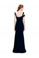 Dark Navy Mermaid Off the Shoulder Long Formal Evening Gown / Prom Dress / Bridesmaid Dress York