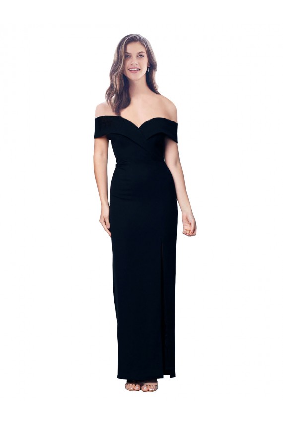 Black Mermaid Sweetheart Long Formal Dress / Bridesmaid Dress York