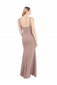 Dusty Pink Mermaid High Neck Long Prom Dress / Bridesmaid Dress York