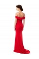 Red A-Line High Neck Long Bridesmaid Dress / Evening Dress York