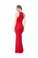 Red Mermaid High Neck Long Prom Dress / Bridesmaid Dress York