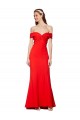 Red Mermaid High Neck Long Bridesmaid Dress / Formal Dress York