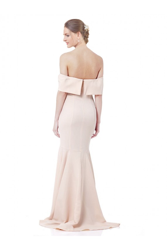 Nude Mermaid High Neck Long Formal Evening Gown / Prom Dress / Bridesmaid Dress York