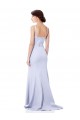 Light Sky Blue Mermaid High Neck Long Evening Gown / Prom Dress / Bridesmaid Dress York