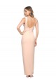 Nude Sheath Square Neck Long Formal Evening Gown / Prom Dress / Bridesmaid Dress York