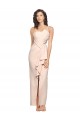 Low Back Nude Sheath Strapless Long Semi Formal Evening Dress / Prom Dress / Bridesmaid Dress York
