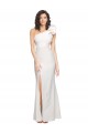 Ivory Sheath One Shoulder Long Formal Evening Gown / Prom Dress / Bridesmaid Dress York