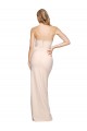 Low Back Nude Sheath Strapless Long Formal Evening Gown / Prom Dress / Bridesmaid Dress York