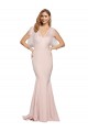 Low Back Mauve Sheath Sweetheart Long Formal Dress / Bridesmaid Dress York