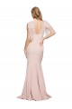 Low Back Mauve Sheath Sweetheart Long Formal Dress / Bridesmaid Dress York