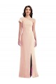 Nude Trumpet One Shoulder Long Formal Evening Gown / Prom Dress / Bridesmaid Dress York