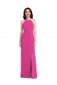 Open Back Fuchsia Trumpet High Neck Long Formal Evening Gown / Prom Dress / Bridesmaid Dress York