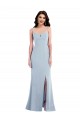Light Sky Blue Trumpet Spaghetti Straps Long Formal Evening Gown / Prom Dress / Bridesmaid Dress York