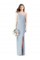 Light Sky Blue Trumpet One Shoulder Long Semi Formal Evening Dress / Prom Dress / Bridesmaid Dress York