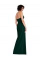 Low Back Midnight Green Sheath Strapless Long Formal Evening Gown / Prom Dress / Bridesmaid Dress York