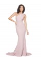 Mauve Sheath One Shoulder Sweep Train Semi Formal Evening Dress / Prom Dress / Bridesmaid Dress York