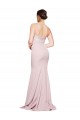 Low Back Mauve Sheath Strapless Sweep Train Formal Evening Gown / Prom Dress / Bridesmaid Dress York