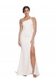 Ivory Sheath Strapless Sweep Train Semi Formal Evening Dress / Prom Dress / Bridesmaid Dress York