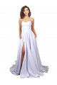 White A-Line Sweetheart Long Beach Wedding Dress York