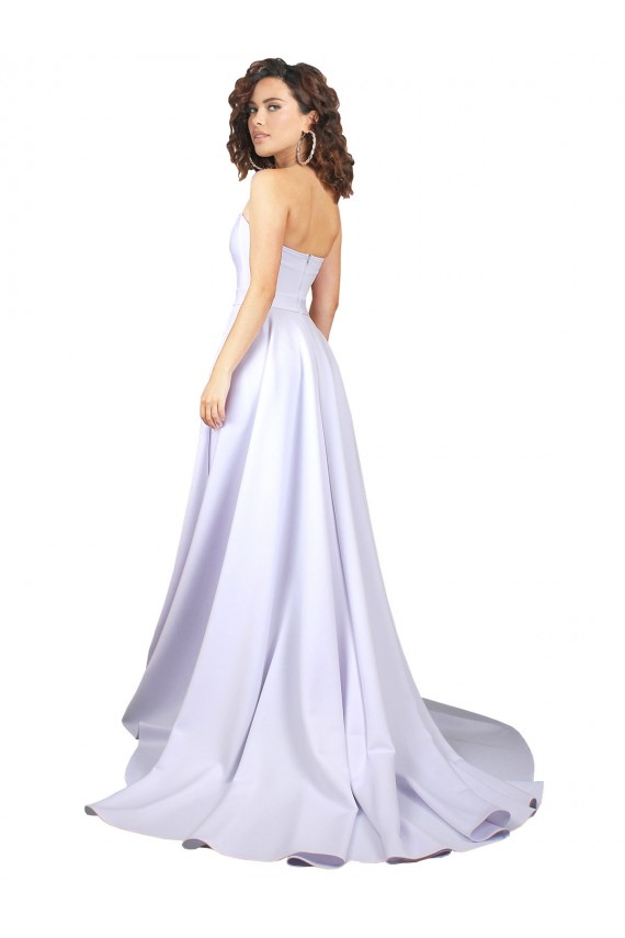 White A-Line Sweetheart Long Beach Wedding Dress York