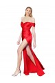 Red Mermaid High Neck Sleeveless Long Formal Evening Gown / Prom Dress / Bridesmaid Dress York