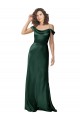 V-Back Hunter A-Line Spaghetti Straps Long Formal Evening Gown / Prom Dress / Bridesmaid Dress York