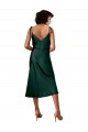 Hunter Sheath Cowl Neck Midi Length Black Tie Evening Gown / Prom Dress / Bridesmaid Dress York