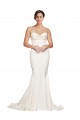 Low Back Ivory Mermaid Strapless Sweep Train Formal Evening Gown / Prom Dress / Bridesmaid Dress York