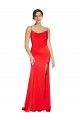 Low Back Red Sheath Strapless Long Formal Evening Gown / Prom Dress / Bridesmaid Dress York