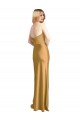 Gold A-Line Strapless Long Formal Evening Gown / Prom Dress / Bridesmaid Dress York