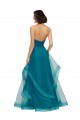 Turquoise A-Line Strapless Long Bridesmaid Dress York