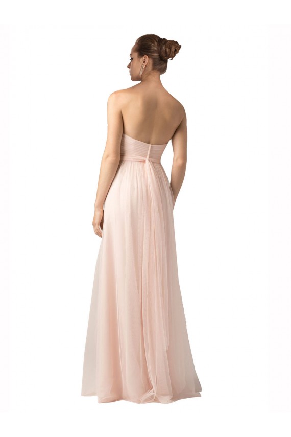 Nude A-Line Sweetheart Long Bridesmaid Dress / Evening Dress York