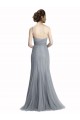 Slate Grey Mermaid One Shoulder Long Bridesmaid Dress York