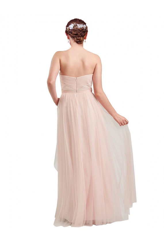 Pink A-Line Sweetheart Long Bridesmaid Dress / Evening Dress York
