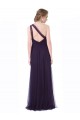 Plum A-Line Sweetheart Long Bridesmaid Dress York