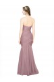 Mermaid Strapless Long Bridesmaid Dress York