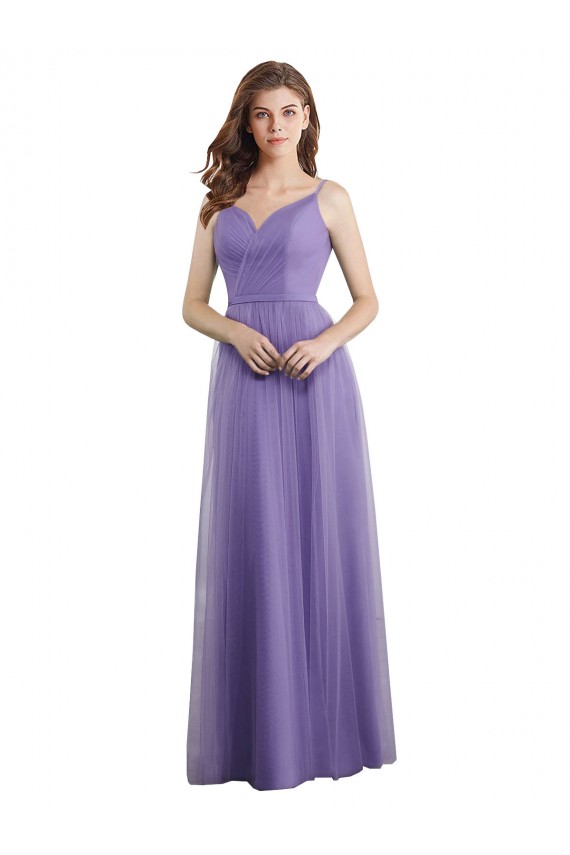 V-Back A-Line Sweetheart Long Formal Dress / Bridesmaid Dress York