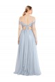 Light Sky Blue A-Line Strapless Long Evening Dress / Bridesmaid Dress York