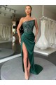 Shown Color Sheath Strapless Sweep Train Prom Dress York