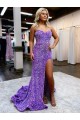 Lavender A-Line Sweetheart Court Train Homecoming Dress York