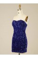 Shown Color Sheath Sweetheart Short Prom Dress York