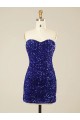 Shown Color Sheath Sweetheart Short Prom Dress York