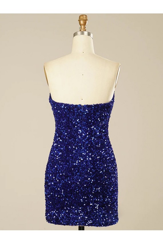 Shown Color Sheath Sweetheart Short Prom Dress York